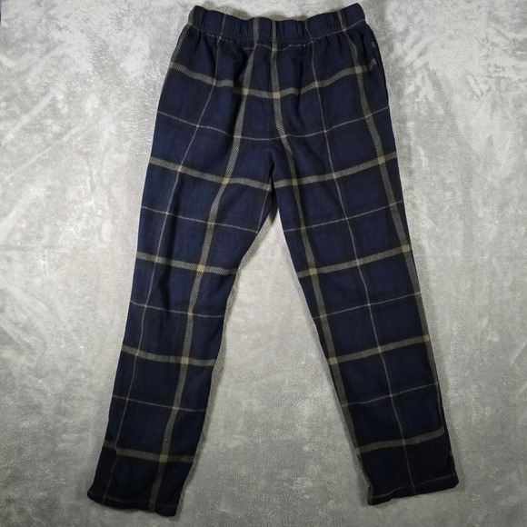 Spyder Fleece Lounge Pants Plaid Drawstring Sleepwear Casual‎ Medium - Picture 7 of 8